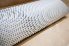 Подушка ортопедическая Memory foam Реноме <14/306,  Валик, 50*20*10 (сетка)>